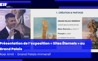 Présentation de l’exposition « Sites Éternels » au Grand Palais